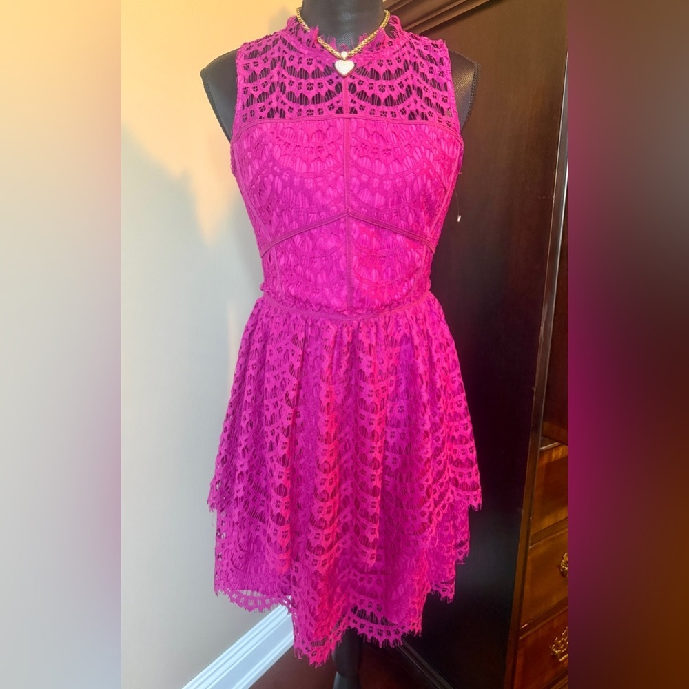 NWT Adelyn Rae Lace Dress - Picture 4 of 12